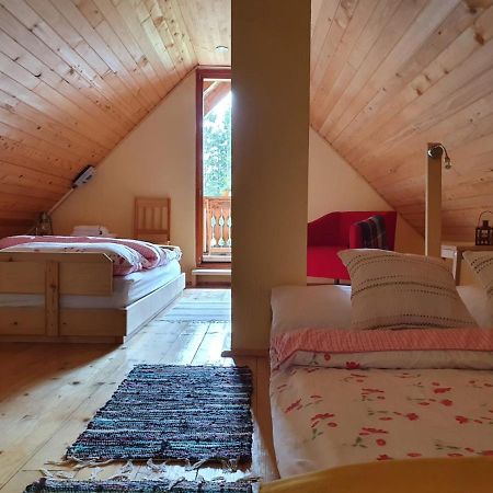 Mountain Eco Chalet Konjska Dolina On 1400 M Asl -Near Pokljuka 스레드냐 바스 보히뉴 외부 사진