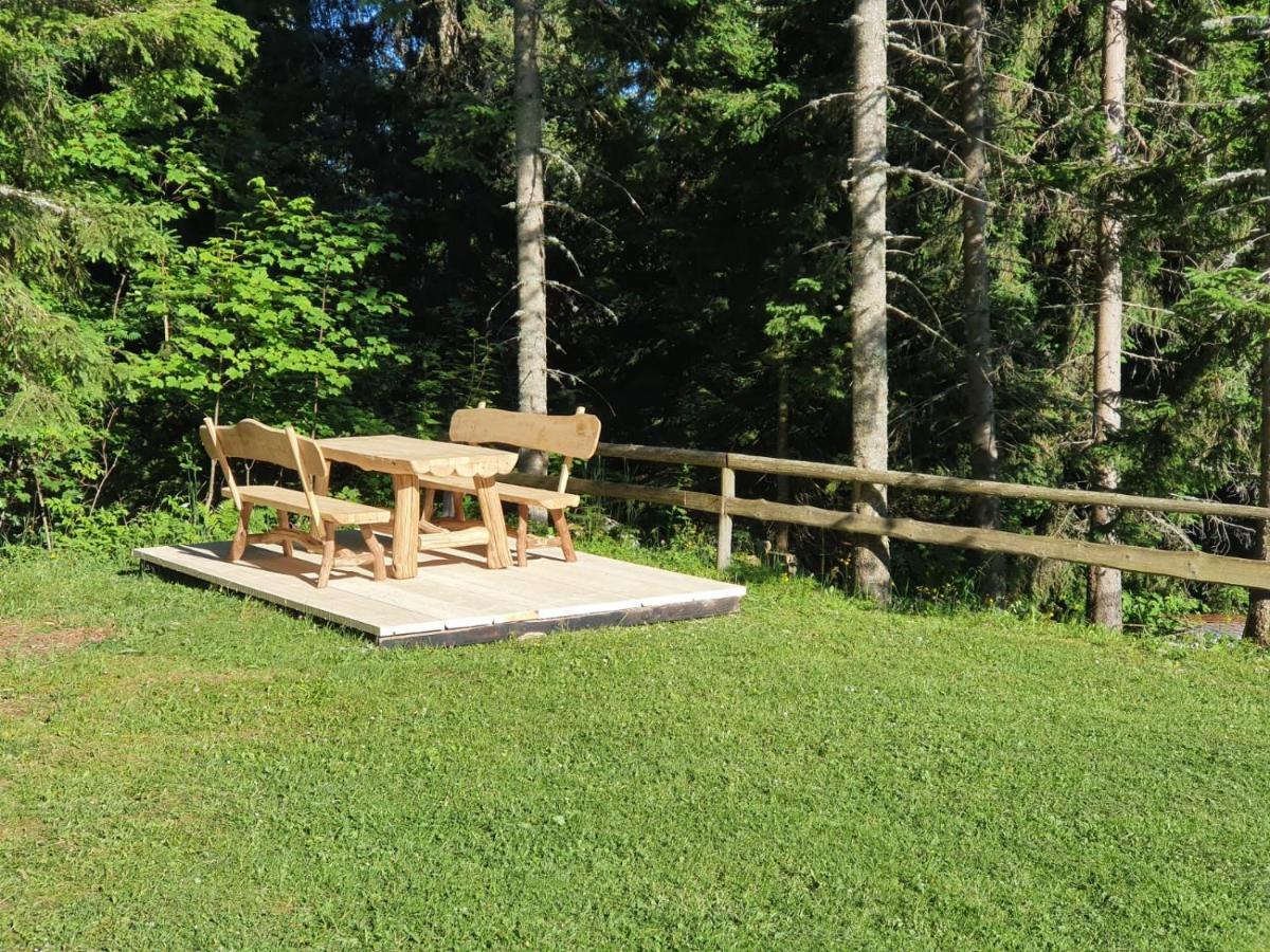 Mountain Eco Chalet Konjska Dolina On 1400 M Asl -Near Pokljuka 스레드냐 바스 보히뉴 외부 사진