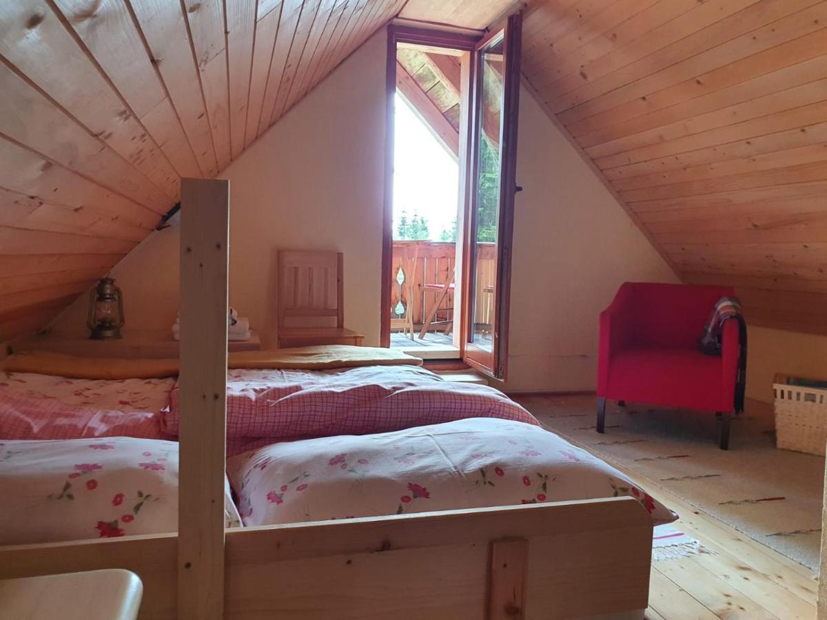 Mountain Eco Chalet Konjska Dolina On 1400 M Asl -Near Pokljuka 스레드냐 바스 보히뉴 외부 사진