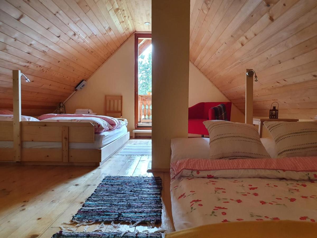 Mountain Eco Chalet Konjska Dolina On 1400 M Asl -Near Pokljuka 스레드냐 바스 보히뉴 외부 사진